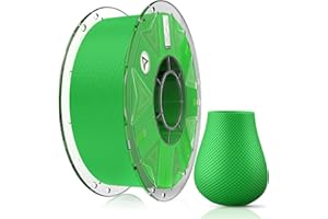 ‎CREALITY Creality Filament PLA, filament do drukarki 3D Hyper PLA, RFID, wysoka prędkość 30-600 mm/s, 1 kg (2,2 funta), filament cewkowy obsługuje CFS, pasuje do K2 Plus Combo i większości drukarek 3D, zielony