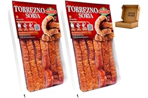 Torreznos de Soria Preparados - Envío 24 h - Listo para Freir - Tiras de Panceta preparados Semicurada y Adobada- Fácil de preparar. Medalla de Oro -Seleccionados por Cosecha Privada (2 x Pack 470g)