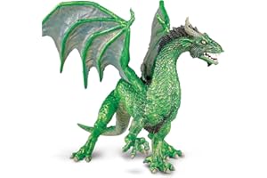 Safari Ltd Drago del Bosco 14.6cm | Figura di Drago Dipinta a Mano | Giocattoli per Bambini | Non tossico e privo di BPA | Adatto per bambini dai 3 anni