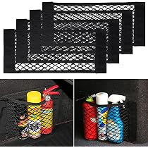 Romon Organizer Auto, Organizer Bagagliaio Autos Sedile Anteriore Posteriore Car Organizers Bambini Per Caddy Con Divisorio, Maniglie E Tasche Multiple In Rete Per Giocattoli Libri Snack Tablet - 6