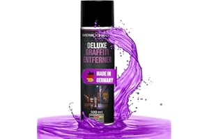 WerkXheld - DELUXE Graffitientferner 500ml - Professioneller Entfernungsspray für mühelose Reinigung! Made in Germany