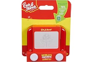 Etch A Sketch - Version Recyclable - Créez des Dessins À L'Infini avec L' Ardoise Magique - Format Voyage pour Emporter Partout - Jouet De Dessin - Jouet Enfant 3 Ans Et + - Loisirs Créatifs