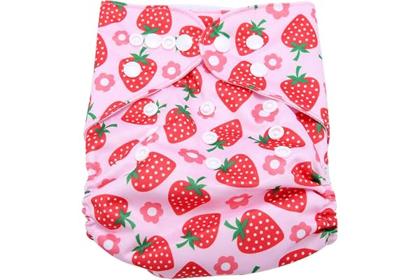 Couches de bain pour bébés filles, couches de natation réglables réutilisables pour bébé (0-3 ans), lavables(BL006)
