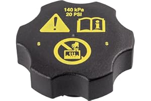 Blue Print ADG09928 Radiator Cap for coolant expansion tank, pack of one, black|silver|grey|blue