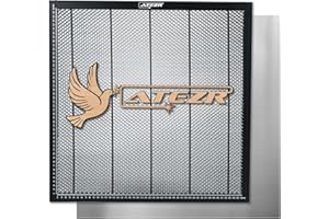 ATEZR F5 Panel de Nido de Abeja, Cama Láser de Nido de Abeja Para Grabadora Láser y Cortadora Láser, Honeycomb Panel de Aluminio Con Placa de Hierro, 500 X 500 X 22mm