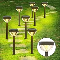 Set Di 2 Lampade Solari Da Esterno RGB – IP68 Impermeabili, 3 Modalità E 8 Colori – LED Per Giardino, Vialetto, Terrazzo – 500 MAh - 2