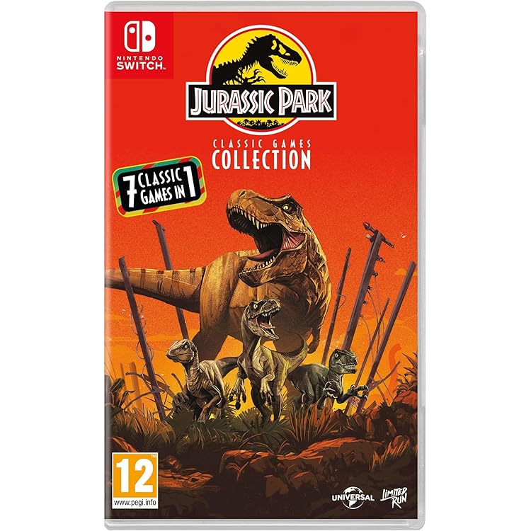 Nintendo Switch Jurassic Park Classic Collection Jurassic Park: Classic Games Collection /Switch : Amazon.co.uk: PC