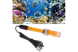 Tnfeeon Redox-Ersatzsonde Kunststoff Hydroponische Elektrode Oxidations-Reduktions-Potenzialtest BNC Q9-Anschlusselektrode