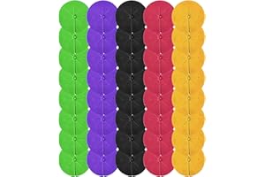 LONGHAO 40 pcs Garten Klonkragen Hydroponik Schwämme Garten-klon-halsbänder Neopren-Schaumstoff-Einsätze,8 Speichen,DIY-Schaum-Kloner-Einsatz,Klonkragen für Nettentöpfe,Hydrokroponik (5 Farbe)