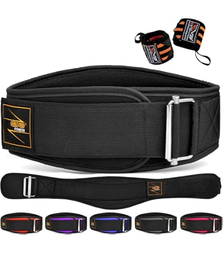 White Belt Womens Astra Fitness Weight Lifting Belt Auto-Locking - Main Image