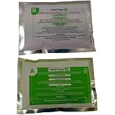 Irisana - NutriBase A+B - 2 Airtight Powder Bags - Hydroponic Fertilizer - Prepare 1 l of Water for Irrigation - Extra Calciu