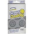 Scrub Daddy Scour Daddy Style, Scourers Non Scratch Scrubbing Sponge, Scouring Pads, Kitchen Sponges for Dishes, Dishwashing Pan Scrubber, Cleaning Supplies, Dish Sponges for Washing up, Pack of 2