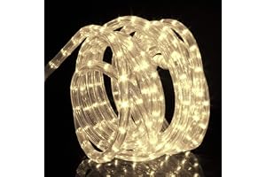 Forever Speed 14 meter LED Slangar Ljusslang, Ljuskedja, LED Slangar för Utanför och Inuti Passande Till jul, Födelsedag, Trä