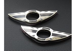 PORTE PIN BADGE Emblème Noir Angleterre pour Bimmer MINI Cooper / S / ONE / Roadster / Clubman / Coupe