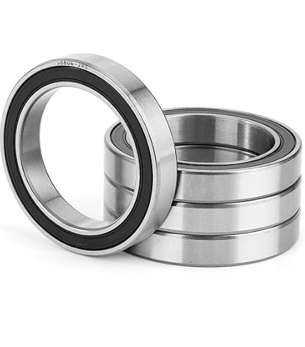 Produktbild von QUARKZMAN 6806-2RS Rillenkugellager – 30x42x7 Mm, Doppelt Versiegelt, Chromstahl, 2 Stück Für DIY Und Industrie