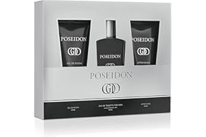 POSSEIDON Poseidon Intenso - Pack Perfume Hombre - Perfume, Gel de ducha y After Shave