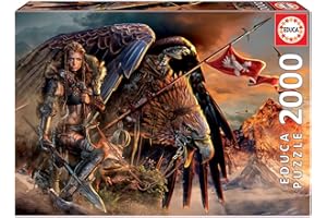 Educa - Puzzle de 2000 Piezas para Adultos | Eagle Rider. Incluye Pegamento Fix Puzzle. A Partir de 14 años (19277)