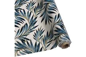 DéVa Tovaglia in tela cerata, colore blu, larghezza 1,4 m (merce al metro), in PVC, per esterni e interni