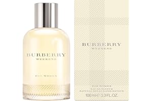 BURBERRY Weekend Women Perfume con Vaporizador, Cedro, Musgo, Sándalo, Cítrica, 100 Mililitros