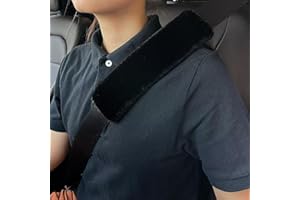 AYUEBO 2 Stück Gurtpolster Auto Kinder Auto Sicherheitsgurt Schulterpolster Gürtelkissen Schutzkissen Erwachsene für Autositzgurt Rucksack Schultertasche