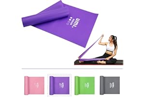 AMAZON BRAND - UMI UmI. Bandas elásticas de Fitness, Bandas elásticas de Ejercicio, Bandas de Resistencia Antideslizantes, para Gimnasia, Deportes, Yoga, estiramientos, Ejercicios musculares, Entrenamiento de Fuerza
