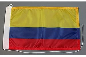 Buddel-Bini Bootsflagge Kolumbien 20 x 30 cm in Profiqualität Flagge Motorradflagge