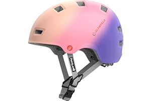 GLAMVILLA Casco de Bicicleta/Patinete Electrico Adulto, Casco Skate/Bici/BMX para Niños/Hombres/Mujeres,Ultraligero Casco Multifuncional,El Peso es Solo 260g/270g/280g