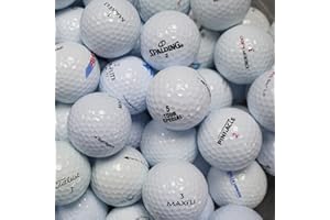 HARLECH GOLF BALLS Premium Golf Balls - Pearl/AAA Grade Used - Assorted Brands Mix - Like New Quality