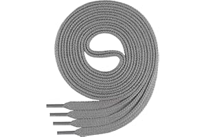 Di Ficchiano Schnürsenkel flach ø 7 mm I Sehr reißfeste Premium Schuhbänder aus 100% Baumwolle ideal für Sneaker Sportschuhe Freizeitschuhe Lederschuhe UVM I Shoe-Laces Längen 45-200cm cm