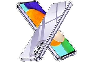 ivoler Klar Silikon Hülle für Samsung Galaxy A52 5G / A52 4G / A52s 5G mit Stoßfest Schutzecken, Dünne Weiche Transparent Schutzhülle Flexible TPU Durchsichtige Handyhülle Kratzfest Case Cover