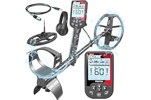 NOKTA DETECTION TECHNOLOGIES Nokta Triple Score PRO Pack Metal Detector for Adults - Fully Waterproof, Rechargeable, Multi-Frequency, Easy-to-Use Detectors for Treasure Hunting
