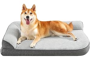 LE SURE Lesure Cuccia Ortopedica Media - Divano Lavabile con Schiuma Uovo 91x69x17cm