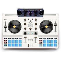 Hercules DJControl Mix - Controladora DJ Inalámbrica Bluetooth