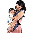 LuvLap Adore Baby Carrier with 2 carry positions, lightweight & travel friendly, 4-24Month baby, Breathable Skin friendly premium fabric, New-born to Toddler Carrier, Max weight 6-18Kg (Blue)