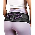 Fitomo Sacroiliac Support Belt with Extra Support Stays, Hip Support for Women for Pelvic, Leg, Hip, SI Joints, Sciatic Pain Relief, Lower Back Support for Women, Trochanteric Belt, 360°Anti-slip
