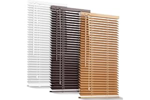 Sol Royal Persiana Veneciana de Madera SolDecor JH3 en Óptica de Roble - 130x160 cm - persiana de Madera sostenible