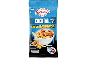Facundo Mix de Barbacoa 100g | Cacahuetes Repelados, Maíz Frito y Aperitivos Crujientes | Sabor Intenso a Barbacoa | Snack Irresistible y Crujiente