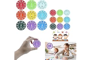 PGTC Matemáticas Fidget Spinners, Fidget Spinner Math Fact Fidget Spinners, Juego de multiplicación, Fidget Spinner – Una Forma Divertida de Aprender multiplicación y división (A)