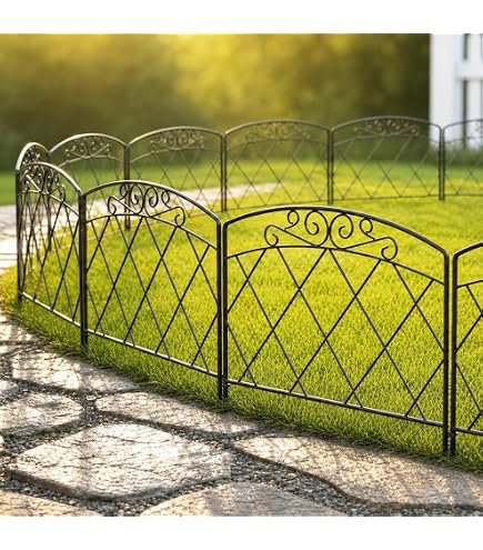 KADAX Tuinhek – Natuurlijk Grenenhout – 85x35 Cm – Geïmpregneerd En Weerbestendig – Decoratieve Perkomranding