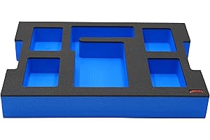 APTEX. APTEX Schaumeinlage passend für Bosch Ladegerät GAL 18V-40 + 4x Akkus 18V ProCore 5.5Ah, 8.0Ah für L-Boxx 102 G4, 136 G4, LB4