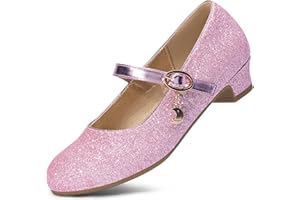 DREAM PAIRS Ballerinas Mädchen Mary Jane Flache Schuhe Ballerinas Prinzessin Schuhe Kommunionschuhe Schulschuhe