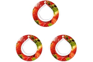 DENZYF Lot de 3 Capsules de Saveur Gout Pods, Pods de Gout Air Gourde Pods Saveur de Bouteille D'eau Gonflable Gourde avec Gout (Fraises Saveur Pods)