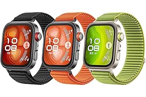 SimpleThings Sportowy pasek kompatybilny z Huawei Watch Fit 4/4 Pro/3, sportowy pasek nylonowy do Huawei Watch Fit 3/4/4 Pro, dla mężczyzn i kobiet