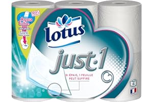 Lotus, Carta igienica Just-1, 4 pacchi da 6 pz.