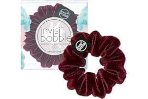 Invisibobble Sprunchie Red Wine is Fine, Chouchou cheveux Bordeau/Sprunchie Red Wine, 1 Unité (Lot de 1)