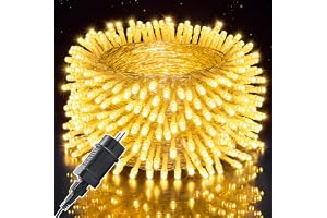 Meision Fairy Lights Outdoor Indoor 40m 320LEDs, LED Lights 31V med timer, 8 lägen, minnesfunktion, IP44 vattentät, Utomhusde