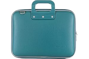 Bombata | Sacoche Pour Ordinateur Portable 13 14 pouces pour MacBook Air 13” M1 et M2, MacBook Pro 13/14, Surface Book 13,5, HP Dell Asus - Sac Impermeable | Design Made in Italy | Cuir Synthétique