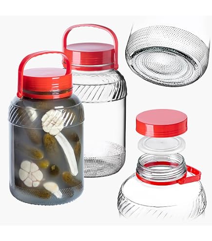 Lilawelt24 Vorratsglas 4 Liter – Einmachglas Mit Bügelverschluss Für Konserven, Getränke & Deko