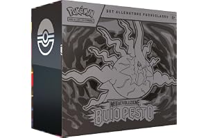 Pokémon: Förstklassigt tränarspel från Megaevolution-expansionen - Dark Pesto från Pokémon TCG (1 fullfigure-kampanjkort, 9 e