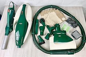 VORWERK JaTop KOBOLD VK 131 - Juego de 5 boquillas y cepillo eléctrico EB 350/351 (incluye 10 bolsas de aspiradora y manguera reacondicionada)